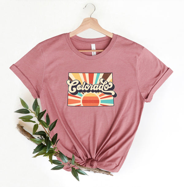 Colorado Shirt,Colaroda State Shirt, Colorado Travel Shirt, Vintage Colorado Shirt, Colorado Lover Shirt, Western Shirt