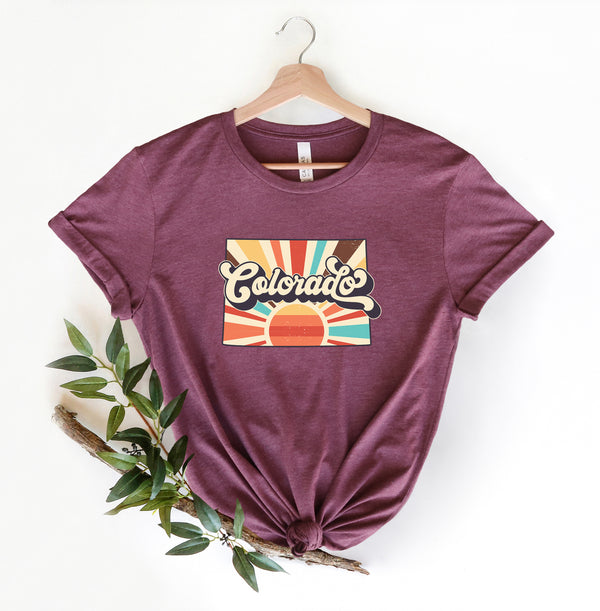 Colorado Shirt,Colaroda State Shirt, Colorado Travel Shirt, Vintage Colorado Shirt, Colorado Lover Shirt, Western Shirt