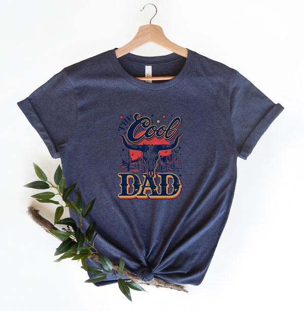 Cool Dad Shirt, Retro Western Dad Shirt, Husband Gift, Father's Day Gift, Gift for Father, Valentine Gift Dad, Dad Gift, Christmas Gift