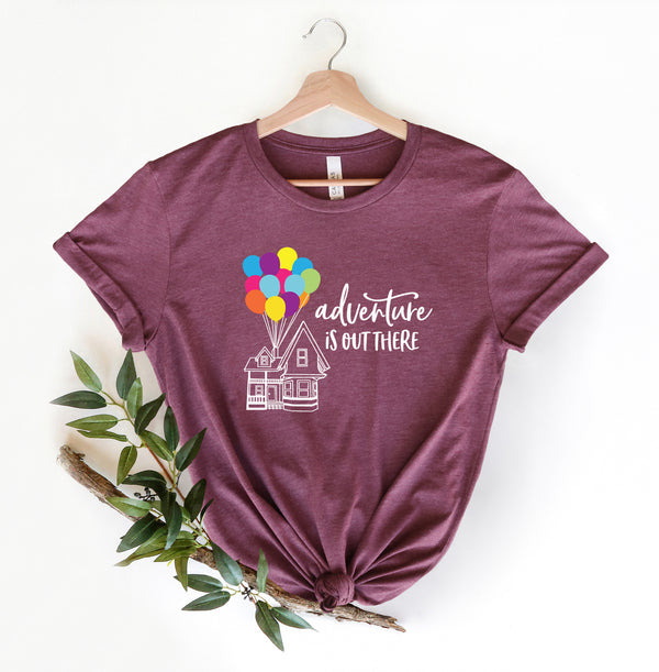 Adventure Is Out There Trip Shirt for Women, Nature Lover Shirt