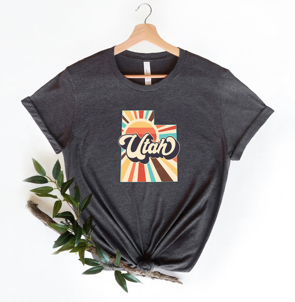 Retro Utah Shirt, Utah State Shirt, Utah Travel Shirt, Vintage Utah Shirt, Utah Lover Shirt, Western Shirt