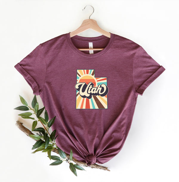 Retro Utah Shirt, Utah State Shirt, Utah Travel Shirt, Vintage Utah Shirt, Utah Lover Shirt, Western Shirt