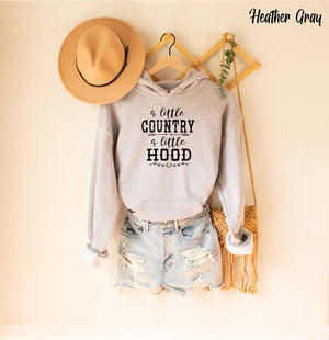 A Little Country a Little Hood Unisex Shirt, Summer Shirt, Birthday Gift Ideas for Best Friends, Girl Friends, Women Clothing, Beach shirts
