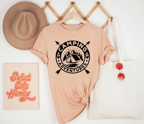 Camping Adventures Shirt, Camping Shirt
