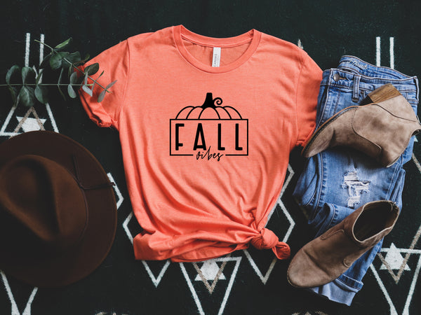 Fall Vibes Shirt, Pumpkin Shirts