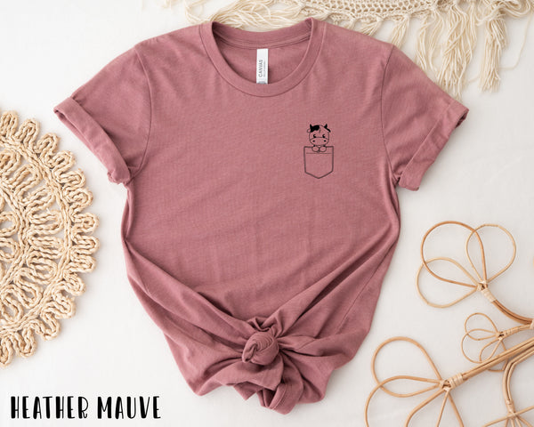 Cow Pocket, Cow Lover Shirt